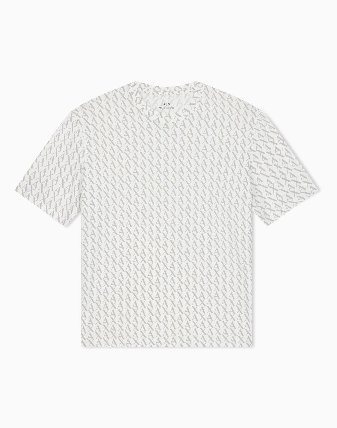 monogram-t-shirt-in-cotton-jersey-white--armani-exchange