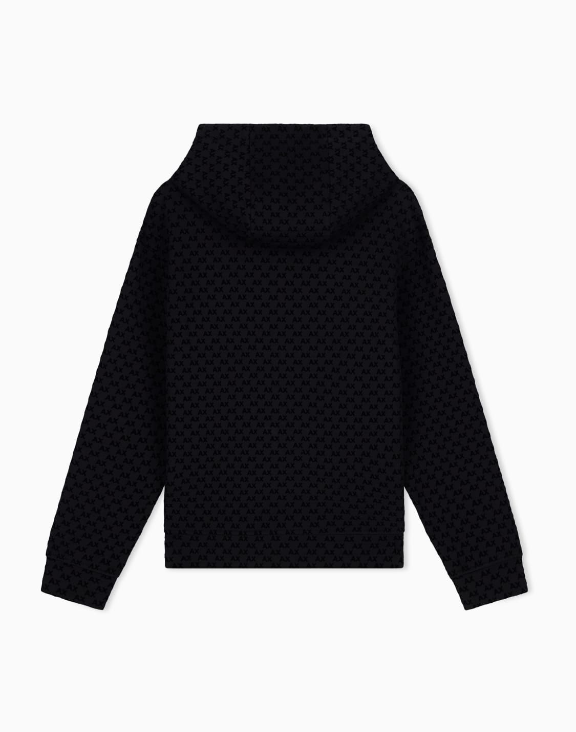 sweatshirt-with-regular-fit-in-bonded-stretch-cotton-black--armani-exchange