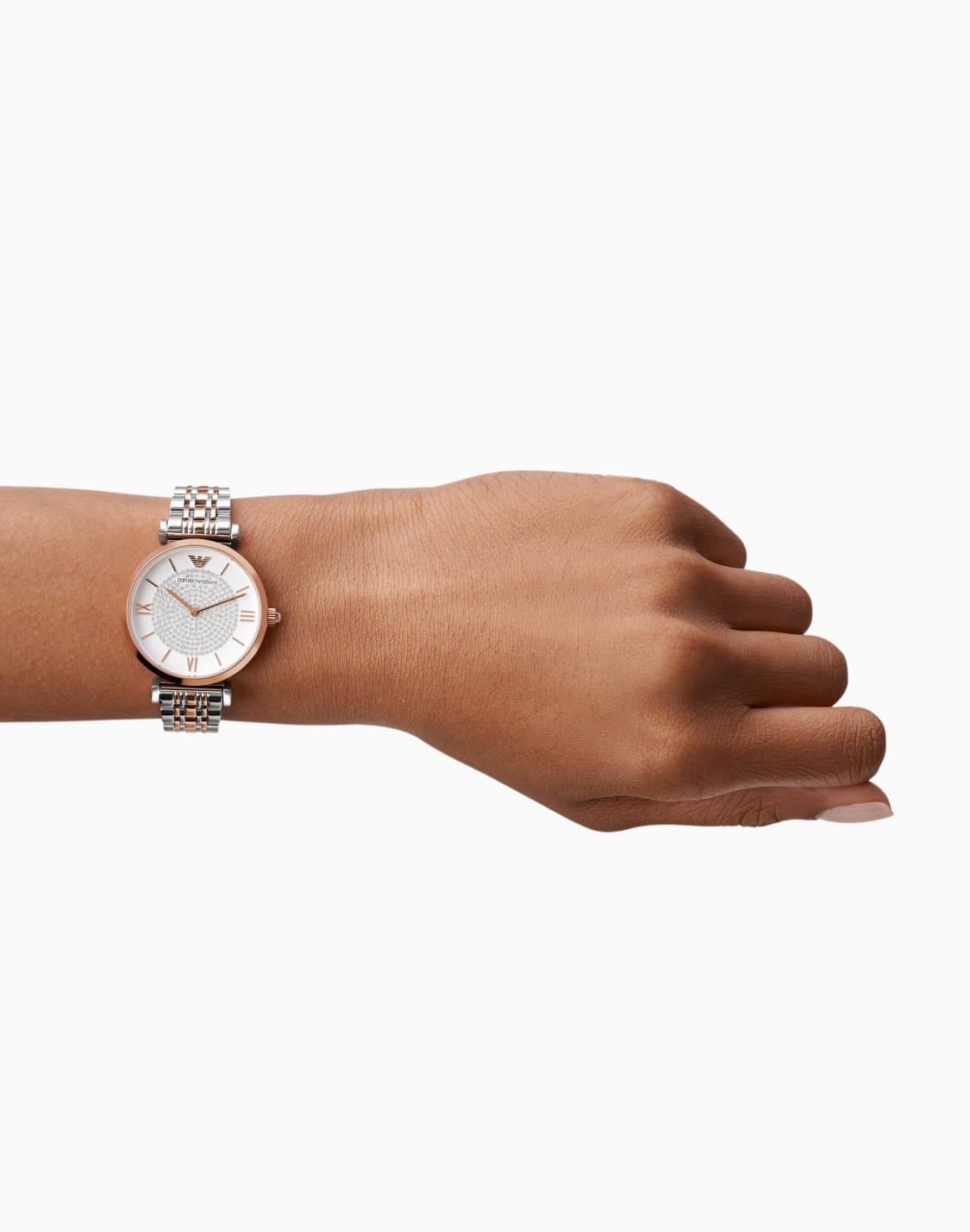 womens-two-hand-two-tone-stainless-steel-watch-multicolored--emporio-armani