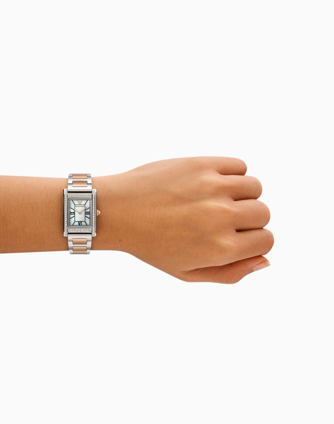 montre-deux-aiguilles-en-acier-inoxydable-bicolore-multicolore--emporio-armani