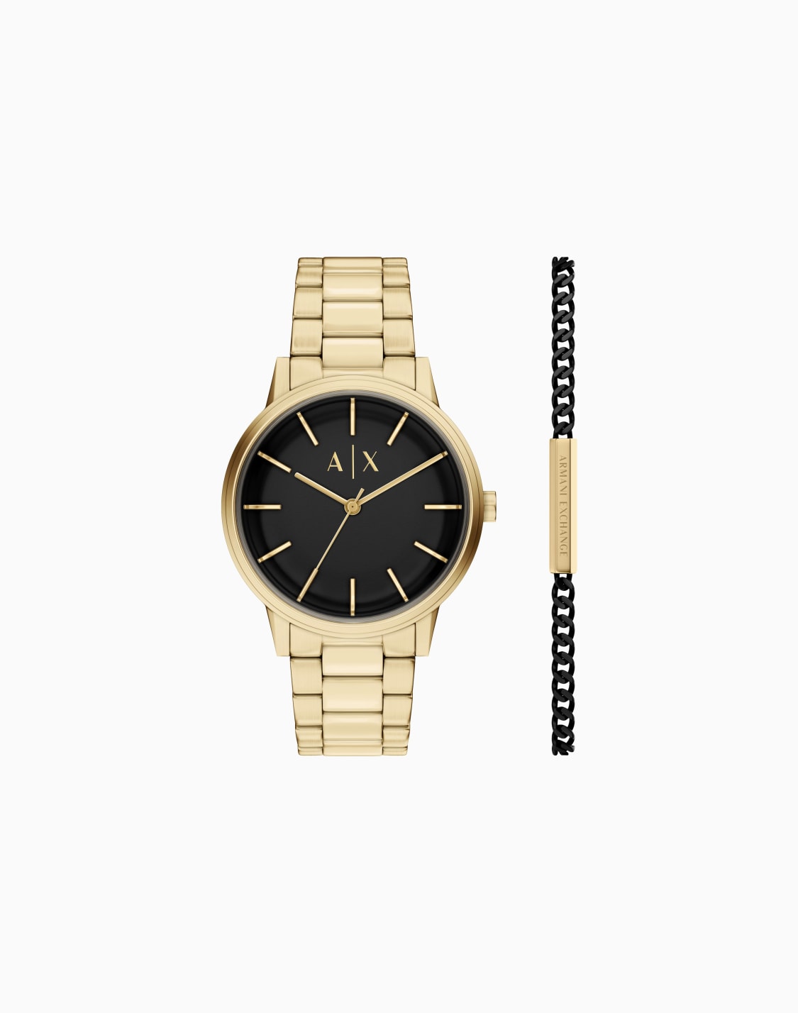 quartz-watch-and-bracelet-set-multicolored--armani-exchange