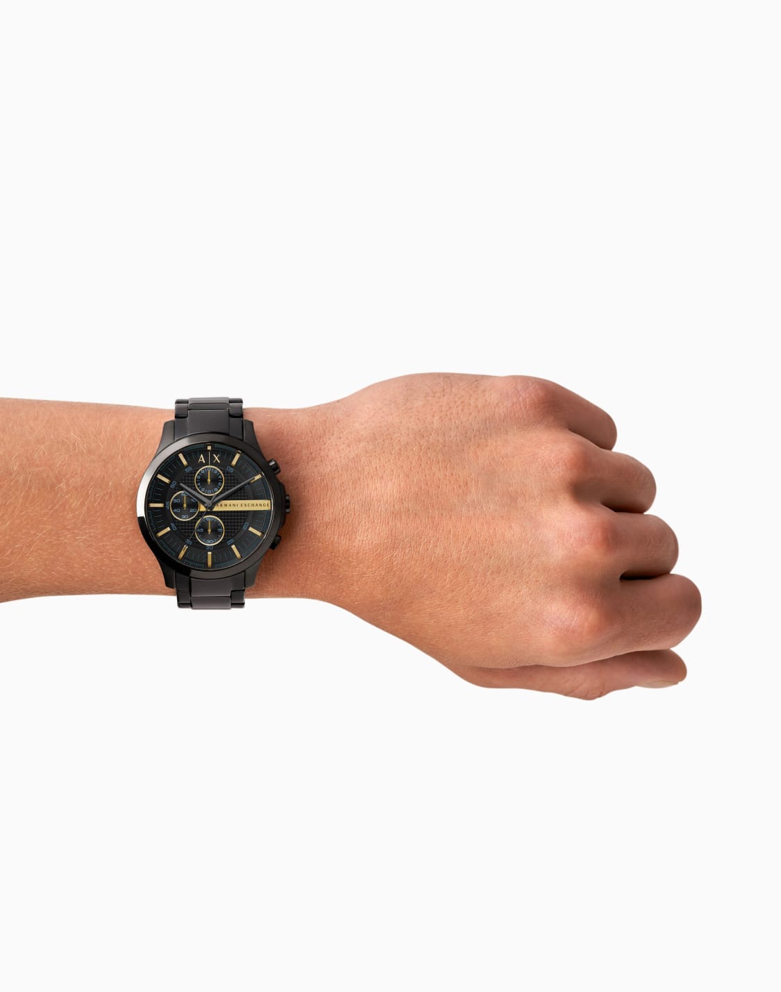 montre-trois-aiguilles-avec-bracelet-en-acier-multicolore--armani-exchange