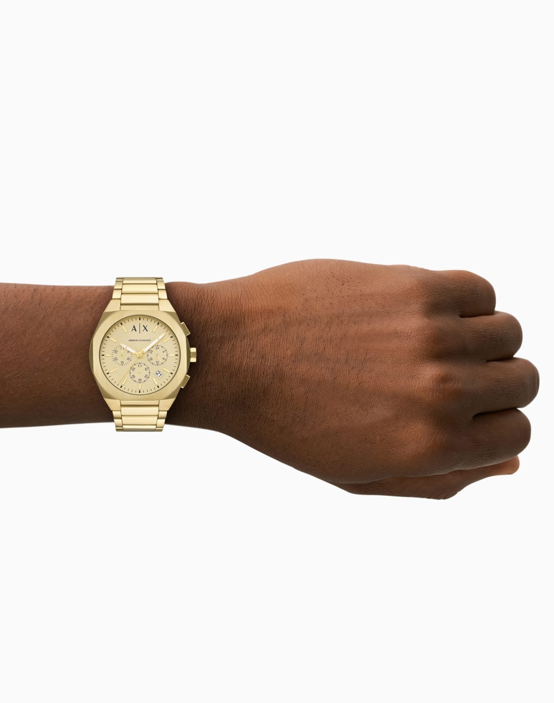 -sync-chronograph-gold-tone-stainless-steel-watch-pair-gift-set-multicolored--armani-exchange
