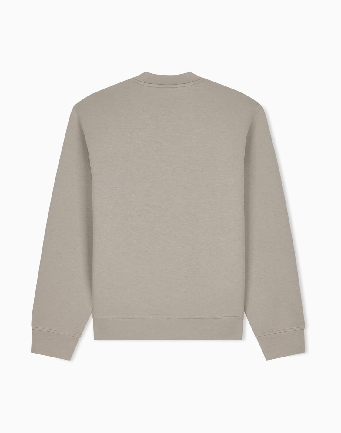 sweatshirt-essential-in-double-jersey-cotton-grey--emporio-armani