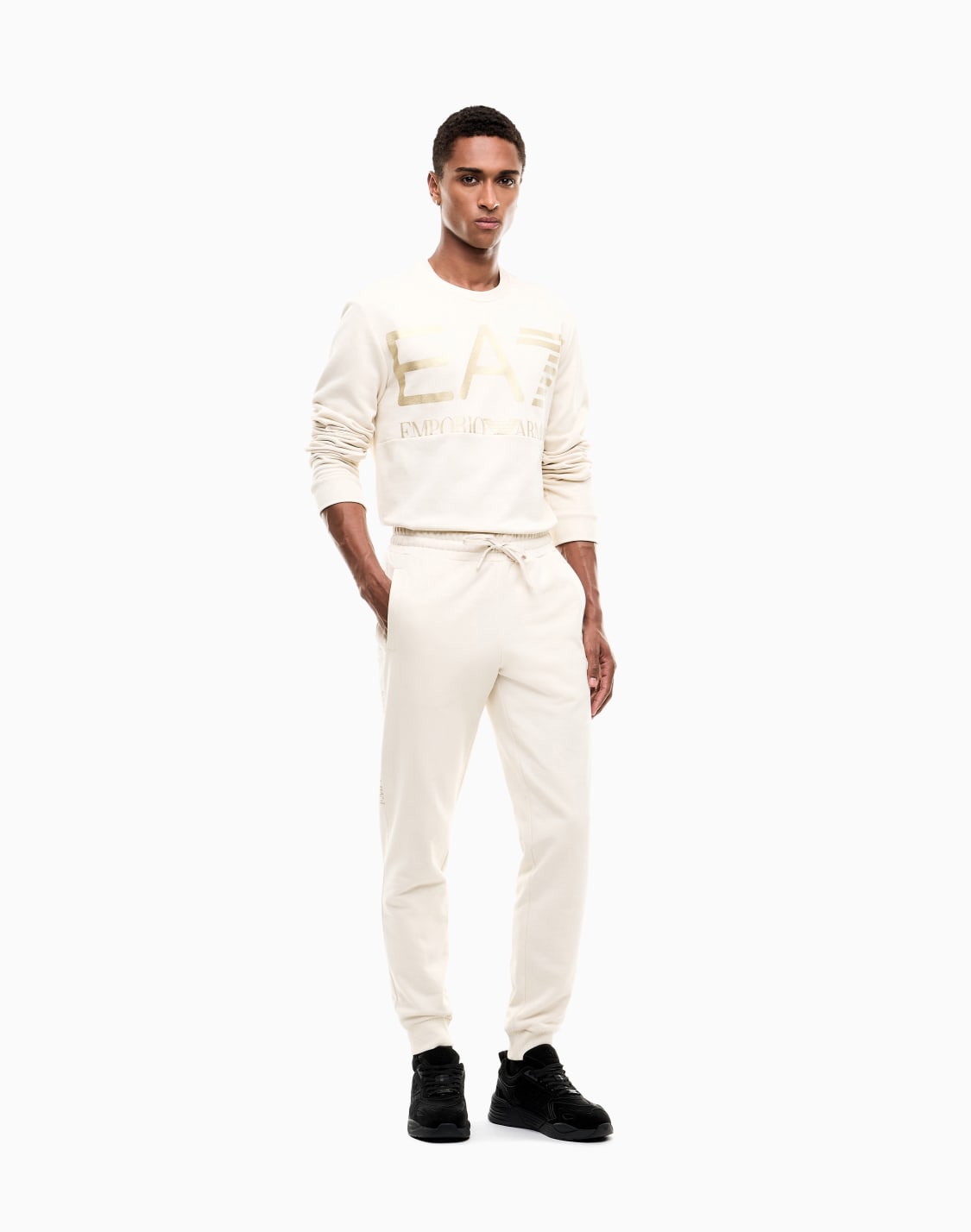 slim-fit-trousers-logo-series-in-cotton-jersey-with-logo-beige--ea7