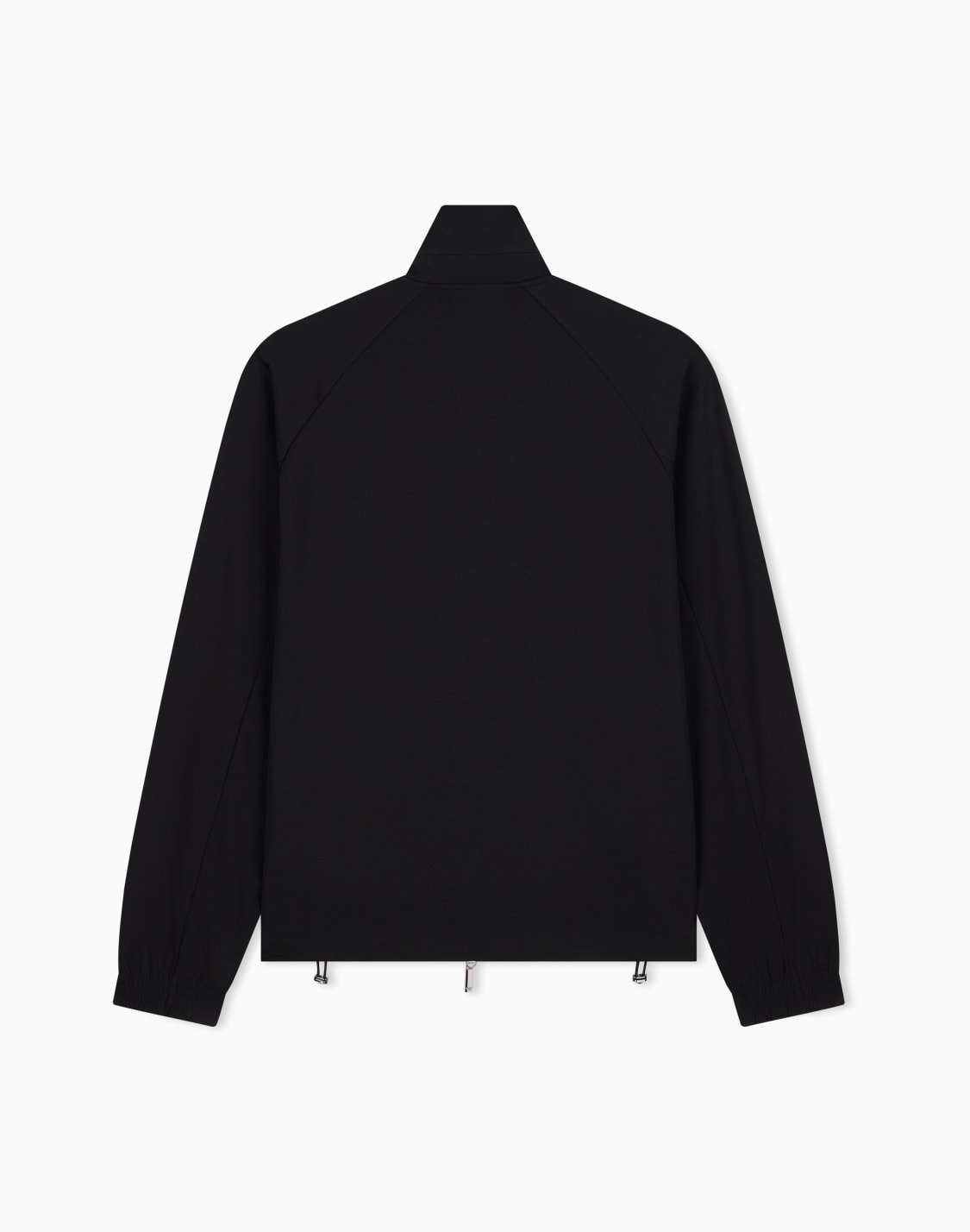 sweatshirt-in-interlock-jersey-with-high-collar-and-zip-black--emporio-armani