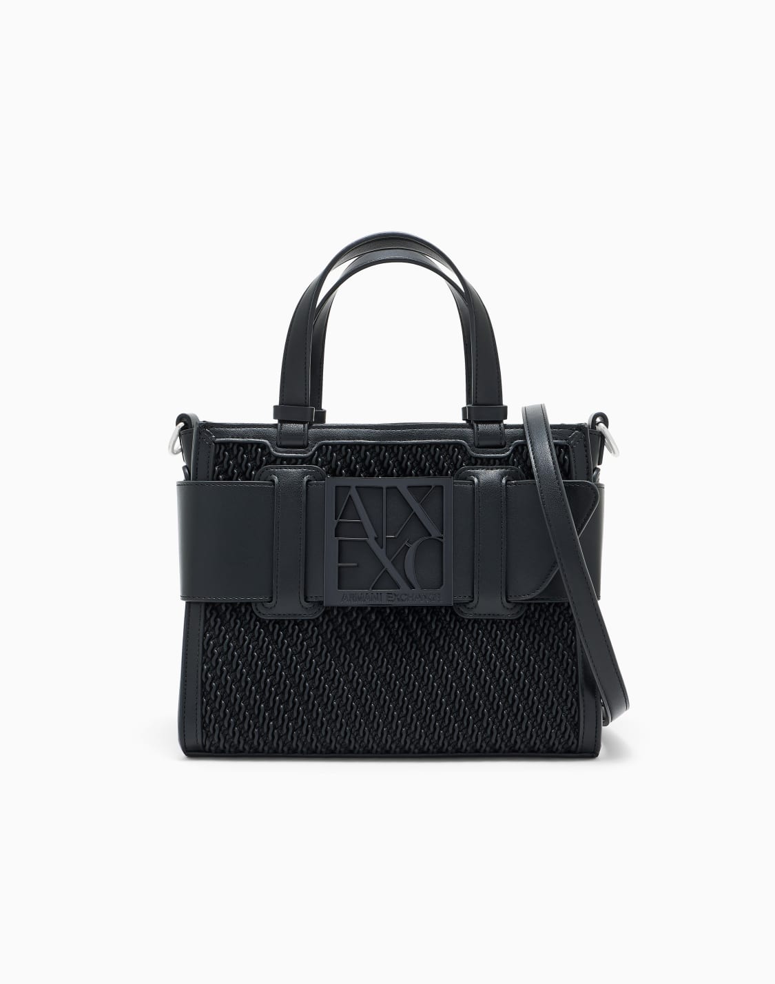 -tote-bag-with-an-embossed-texture-black--armani-exchange