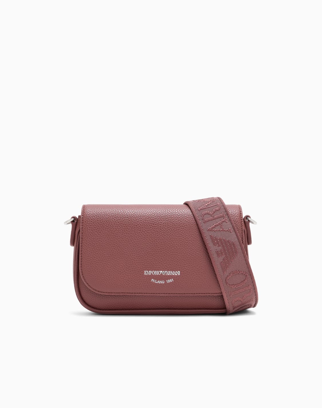 mini-borsa-a-tracolla-effetto-martellato-con-logo-bordeaux--emporio-armani
