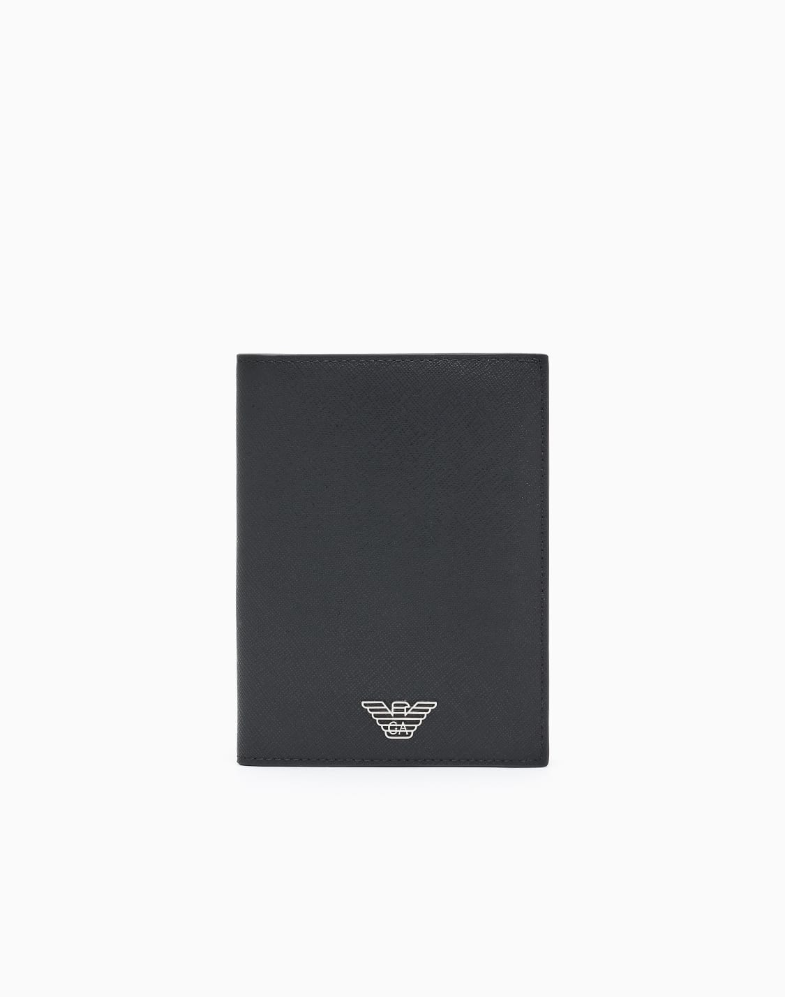 regenerated-saffiano-leather-passport-holder-with-eagle-plate-black--emporio-armani