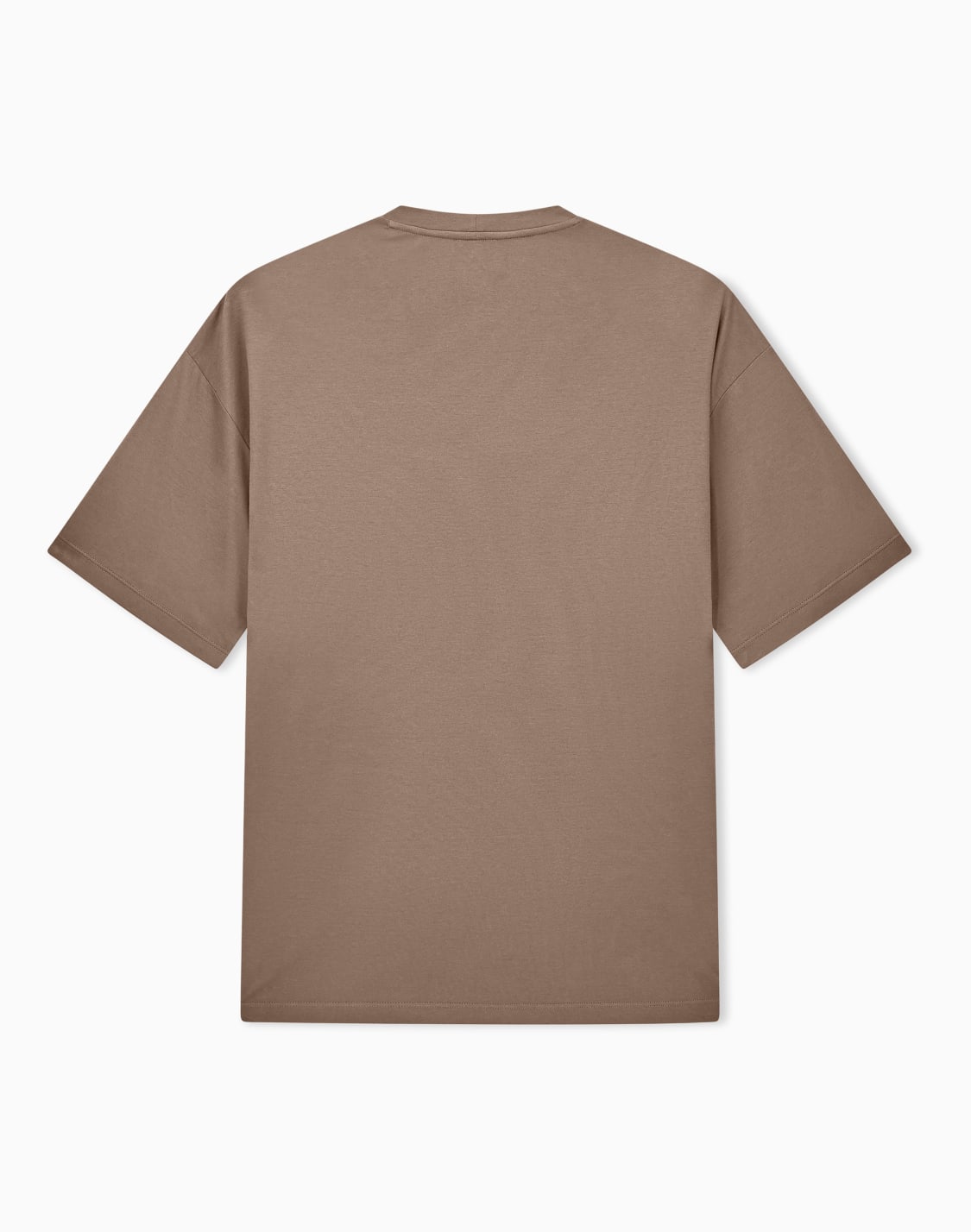 t-shirt-col-rond-en-jersey-interlock-de-coton-et-modal-marron--giorgio-armani