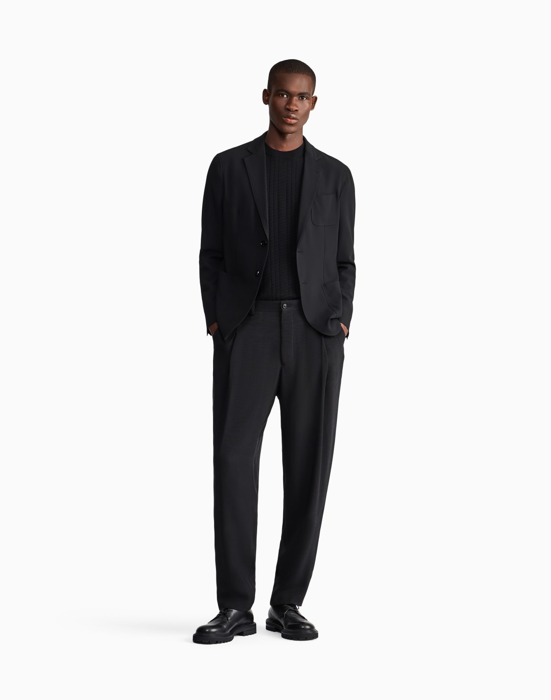 jumpers-black--giorgio-armani