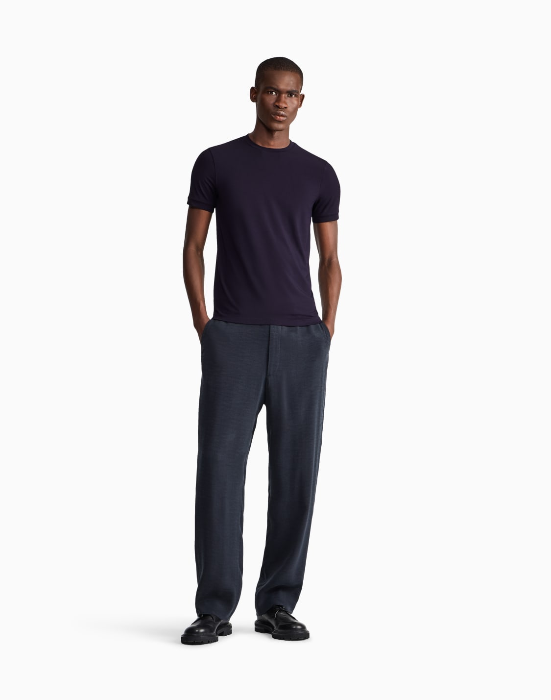 t-shirt-ras-du-cou-en-jersey-de-viscose-stretch-violet--giorgio-armani