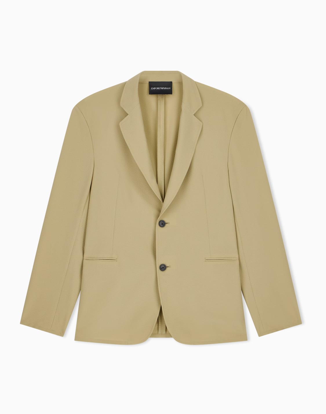 seersucker-blazer-with-down-padding-and-a-regular-fit-beige--emporio-armani