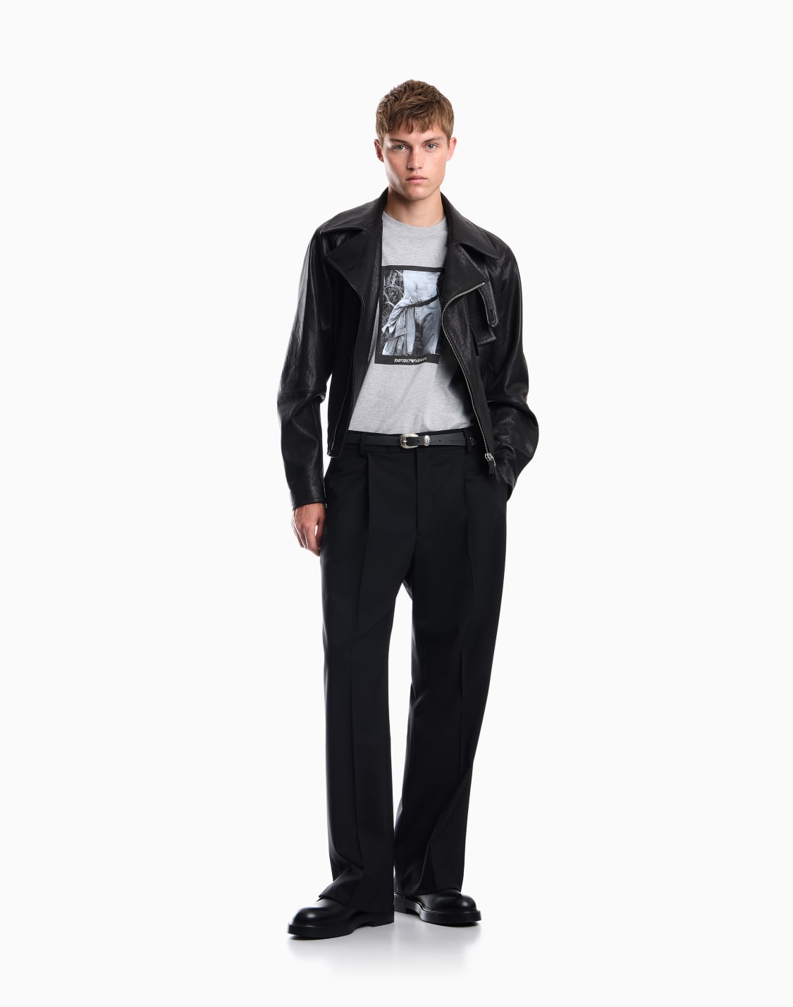 t-shirt-regular-fit-grigio--emporio-armani