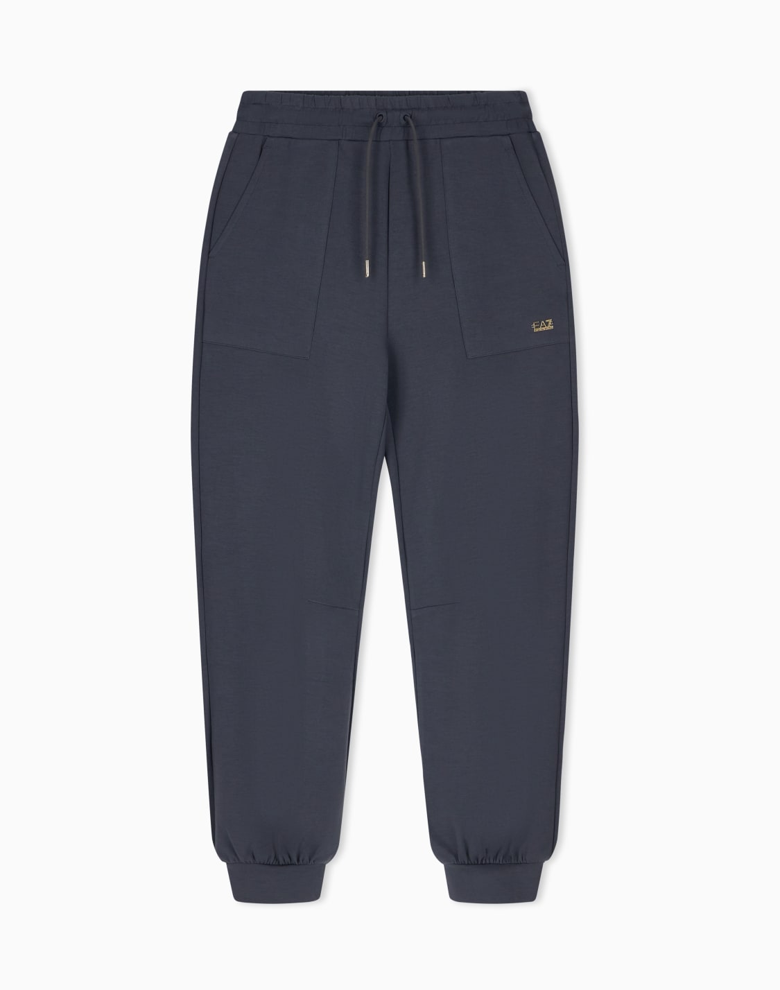 pantalon-en-jersey-core-lady-relax-coupe-ample-marron--ea7