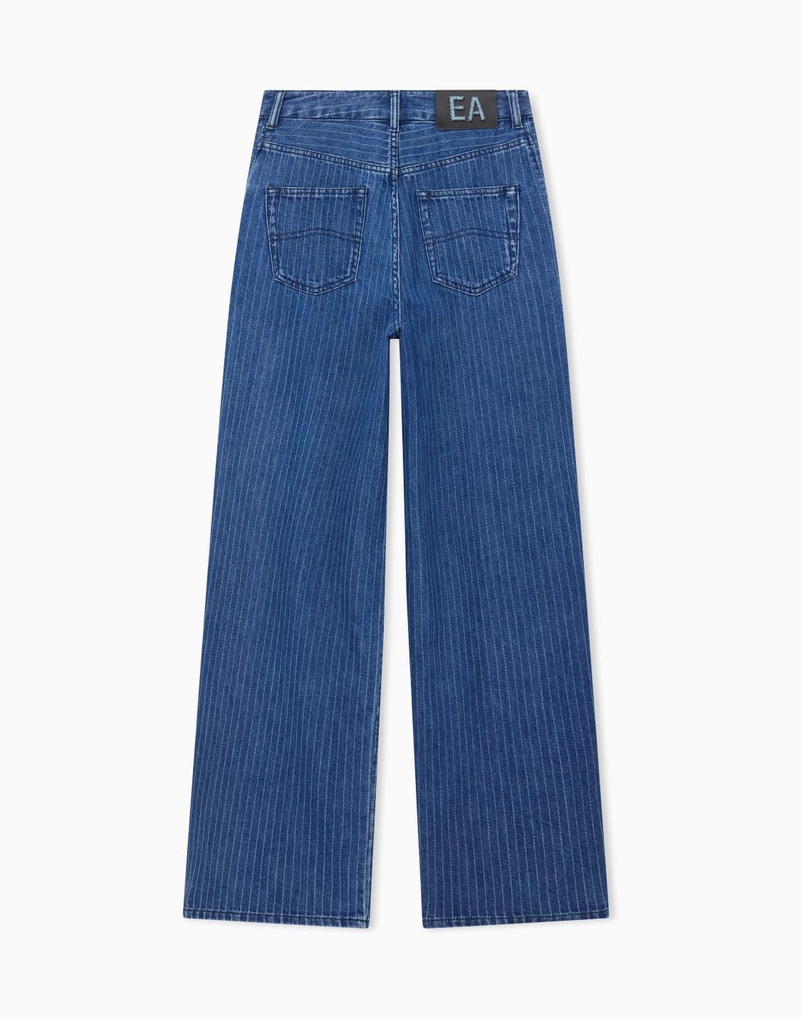 pantalon-en-denim-dlav-fines-rayures-avec-nuds-bleu--emporio-armani
