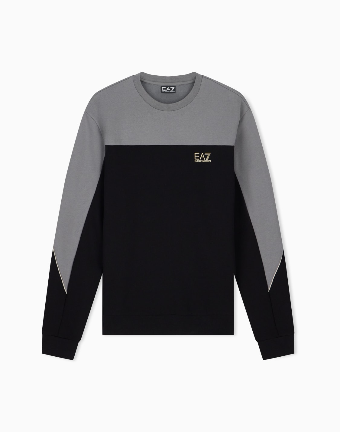 sweat-shirt-col-rond-jersey-coupe-regular-logo-poitrine-noir--ea7