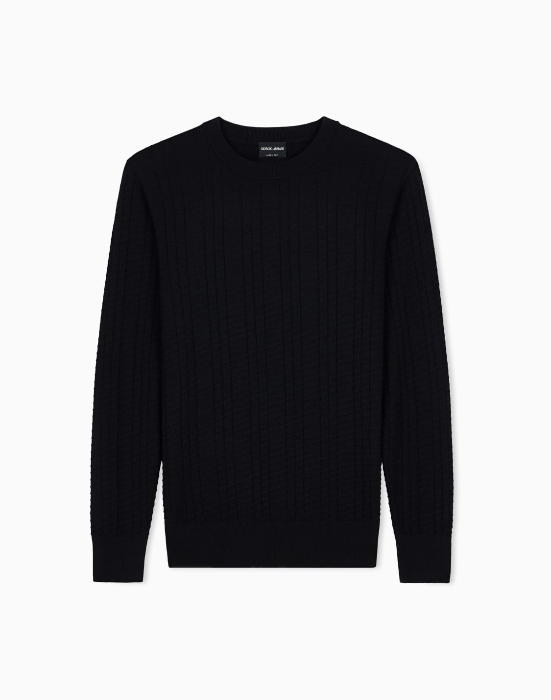 jumpers-black--giorgio-armani