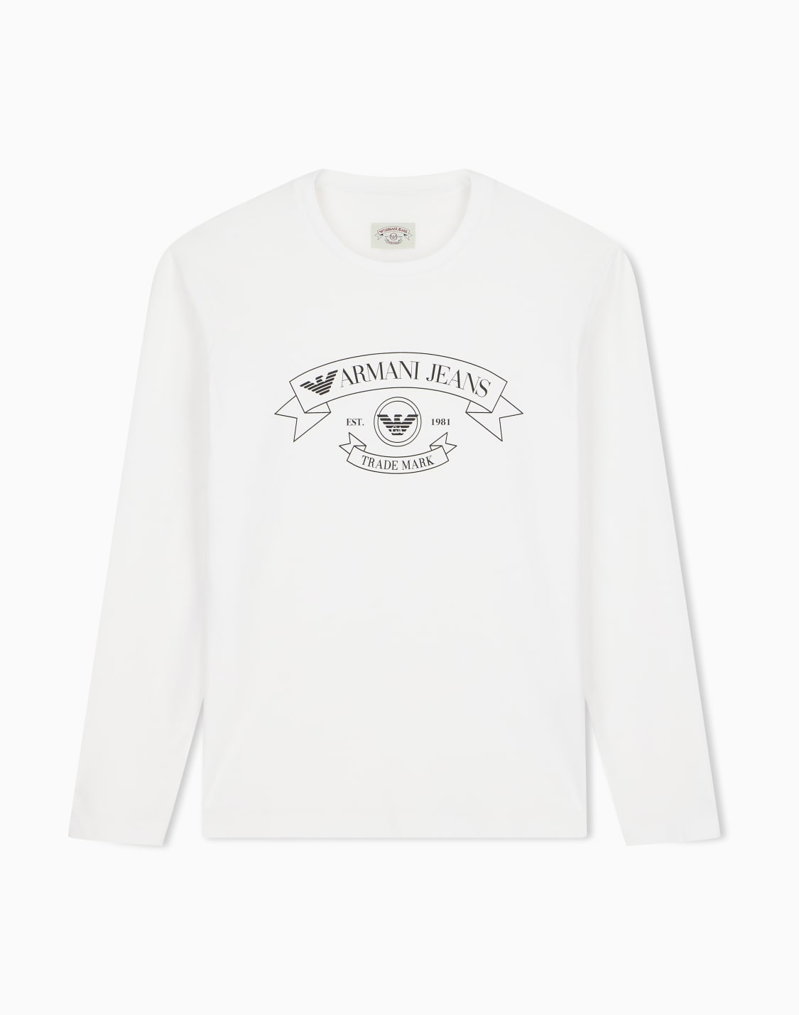 コットンジャジ-tシャツ-ホワイト--emporio-armani