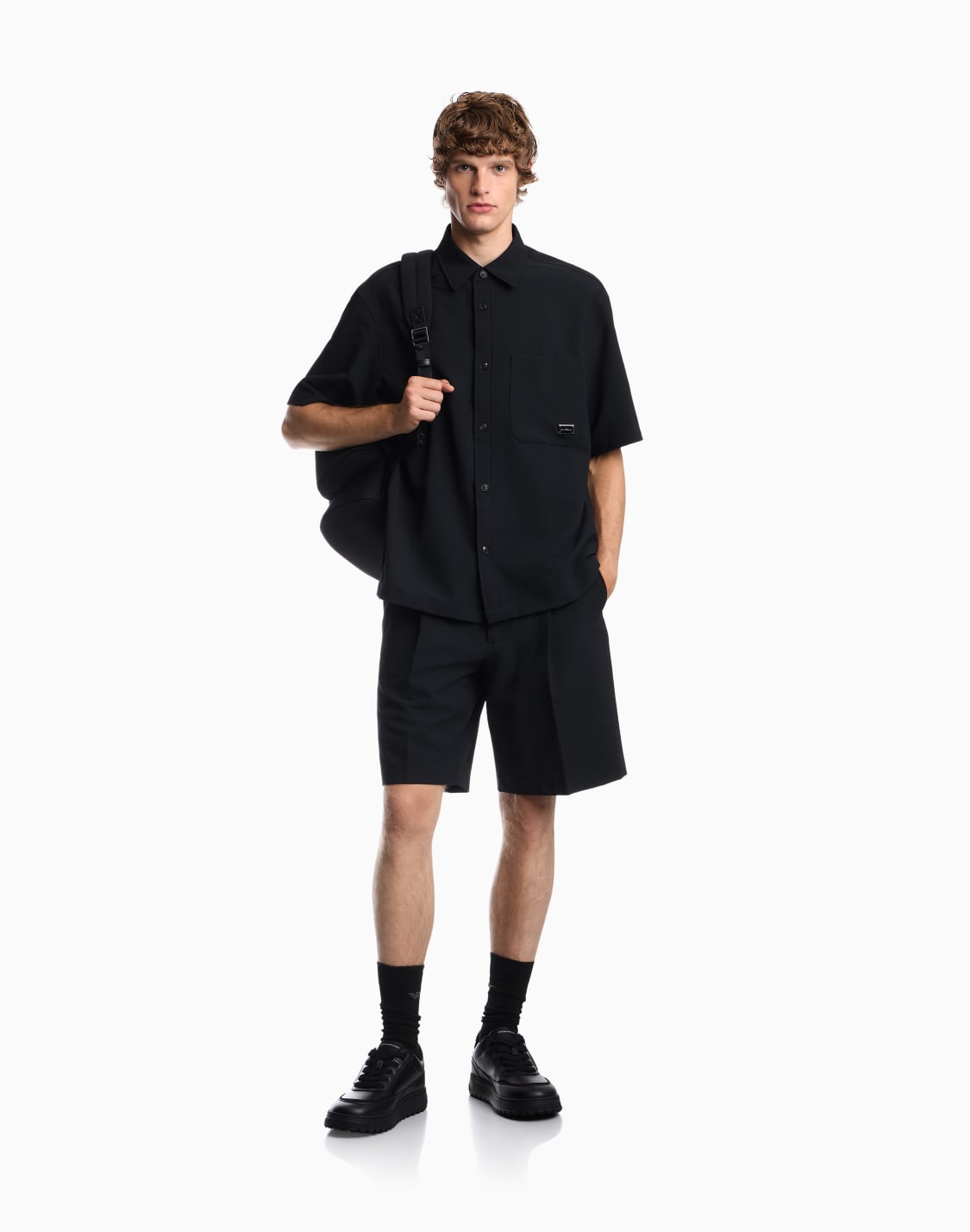 bermuda-shorts-in-seersucker-with-down-and-feather-padding-navy-blue--emporio-armani