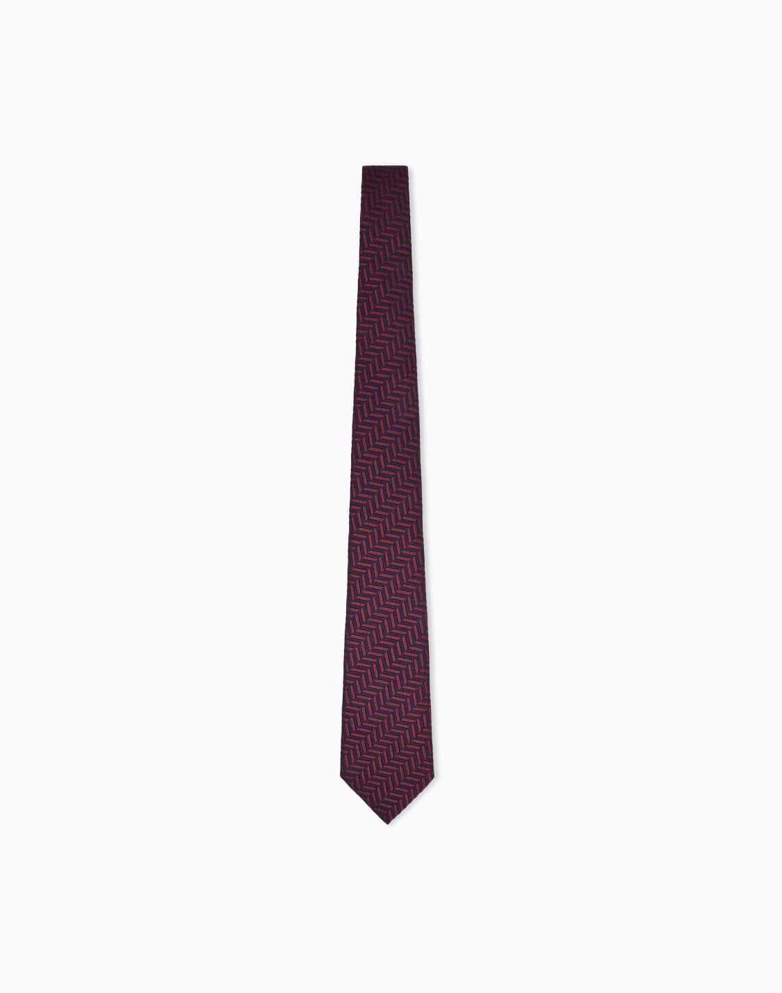 cravate-tisse-en-soie-rouge--giorgio-armani