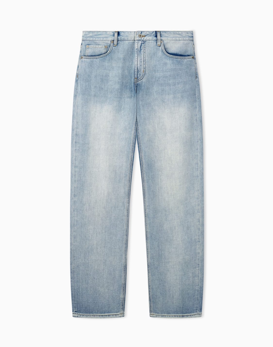 pantalon-cinq-poches-en-denim-de-coton-et-lin-dlav-bleu--emporio-armani