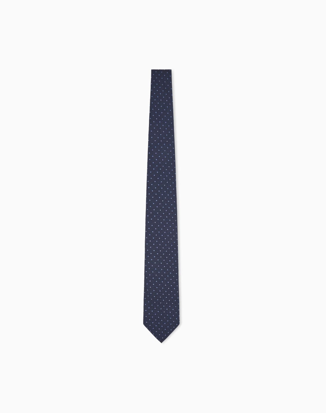silk-tie-with-a-small-polka-dot-pattern-brown--emporio-armani