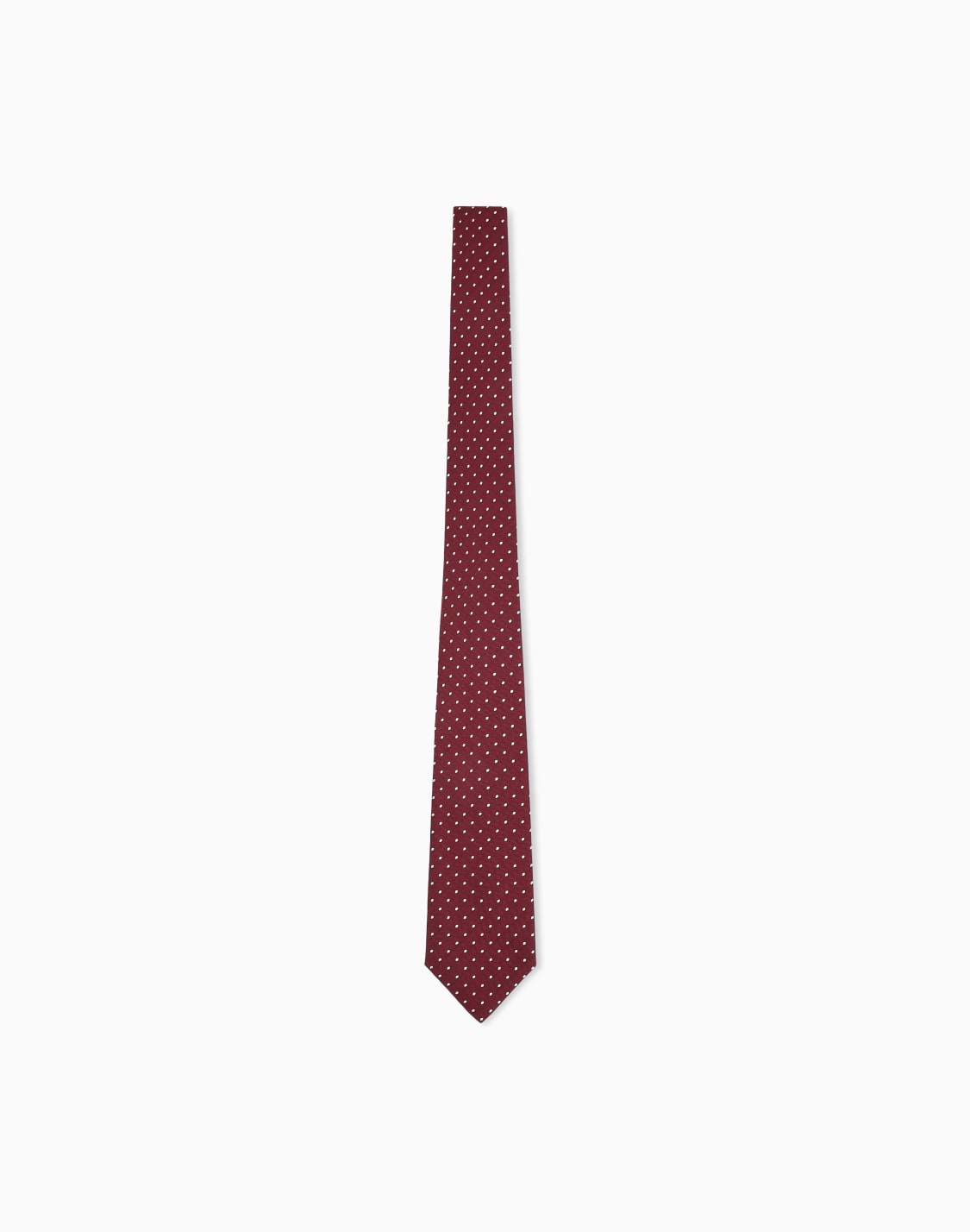 silk-tie-with-a-small-polka-dot-pattern-브라운--emporio-armani