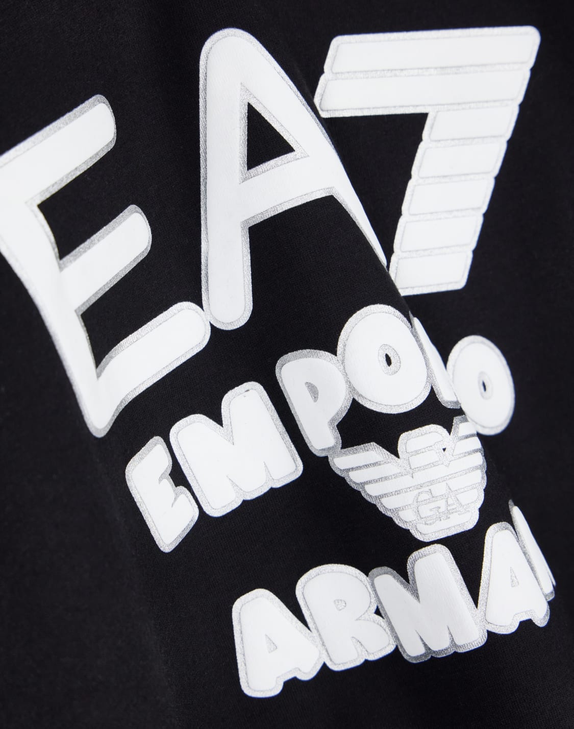 レギュラフィット-コットンtシャツ-ロゴシリズ-ガル-ブラック--ea7
