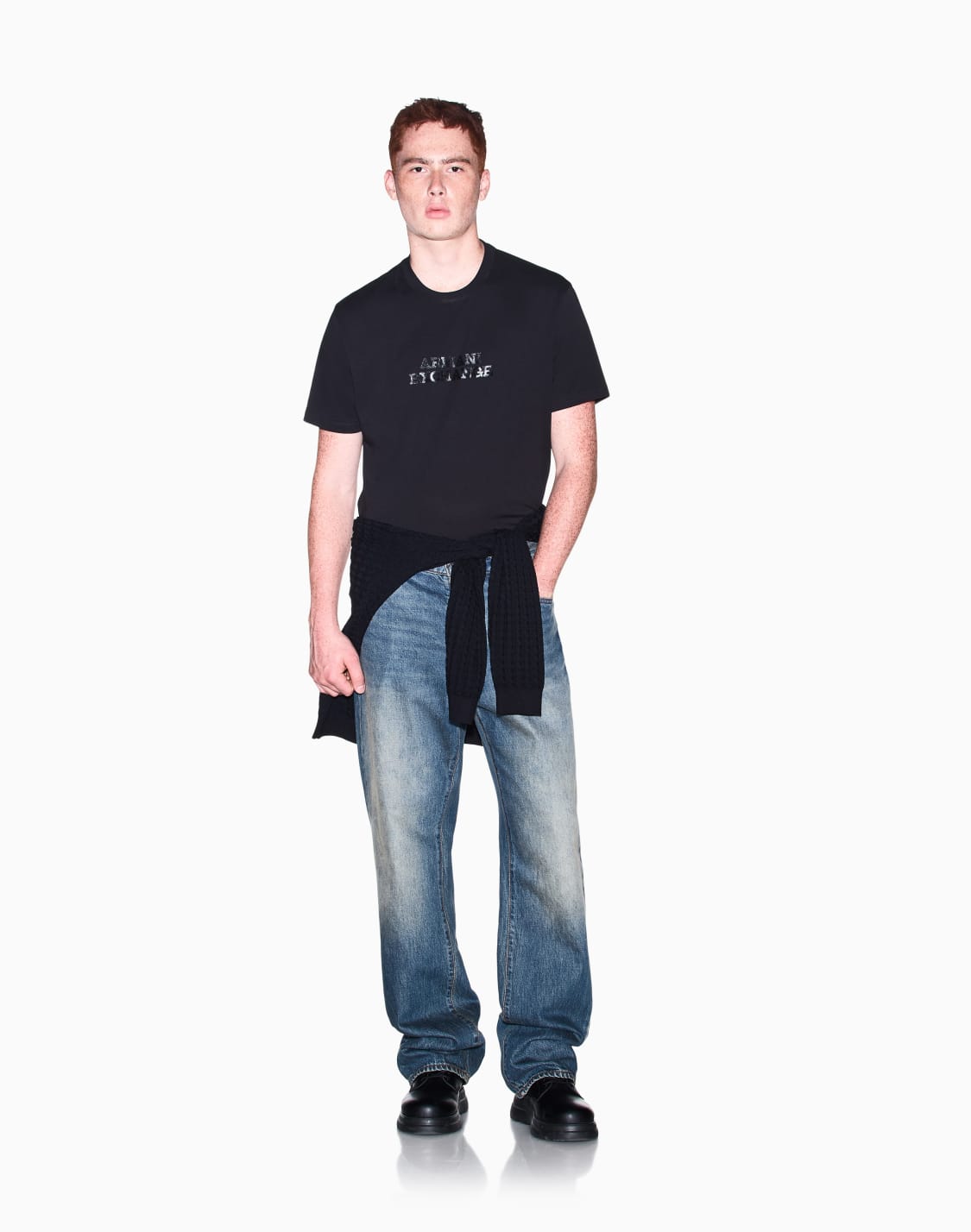 regular-t-shirt-in-cotton-jersey-black--armani-exchange