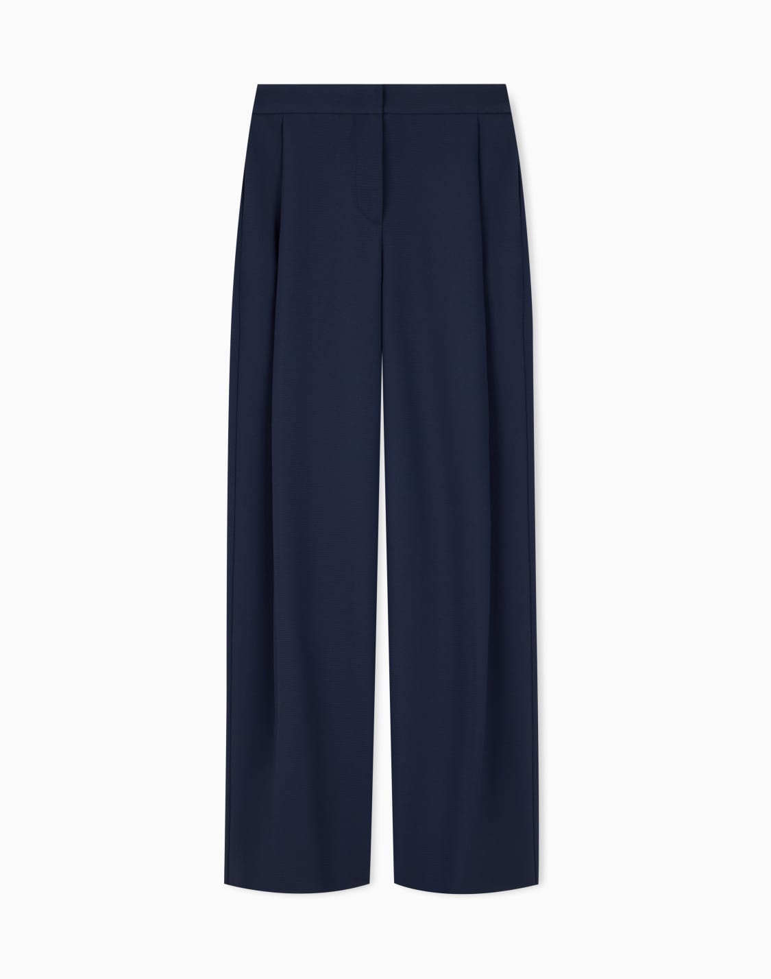 pantaln-de-talle-alto-y-pernera-ancha-sin-forro-azul-marino--emporio-armani