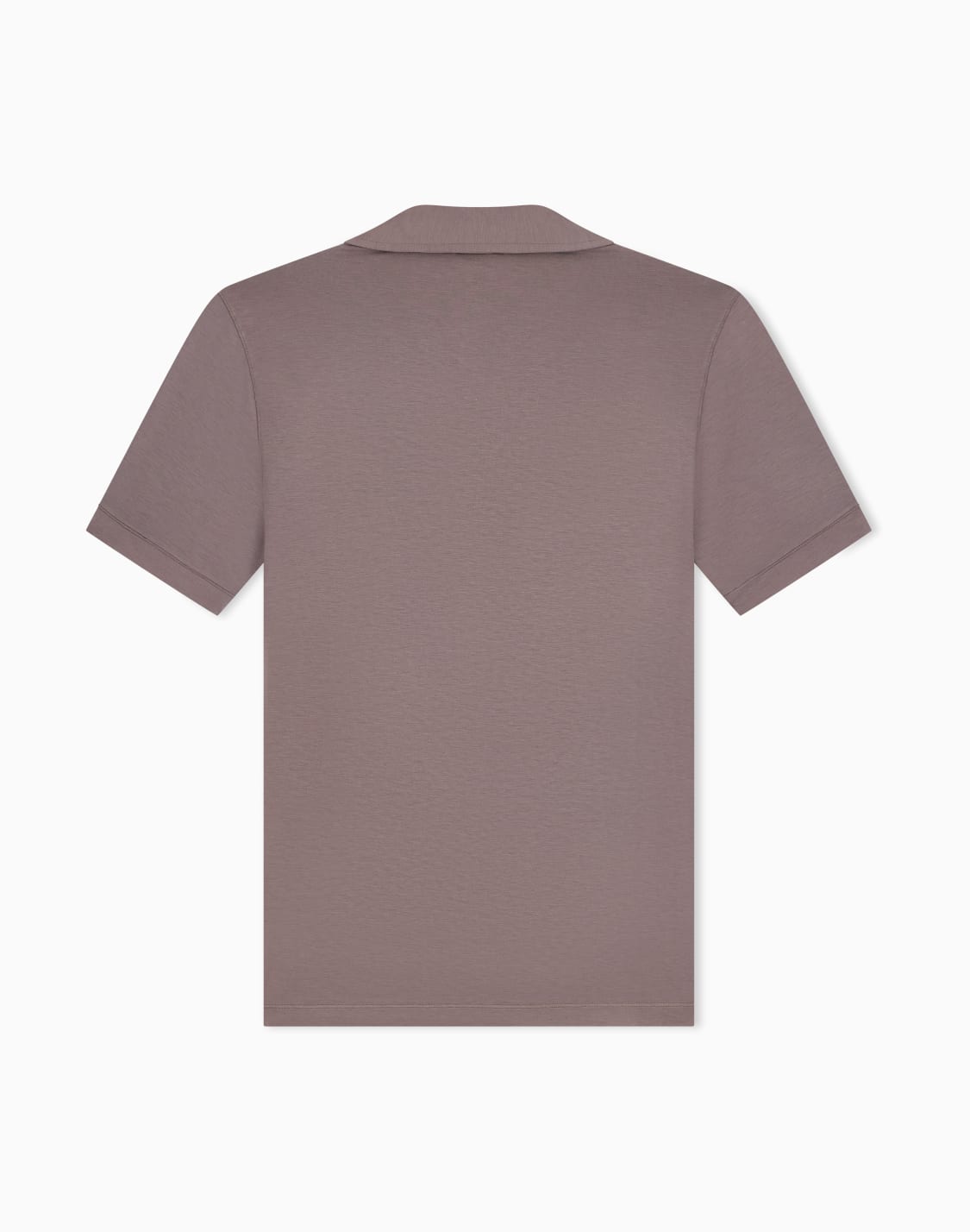 polo-en-viscosa-elstica-sin-botones-marrn--giorgio-armani