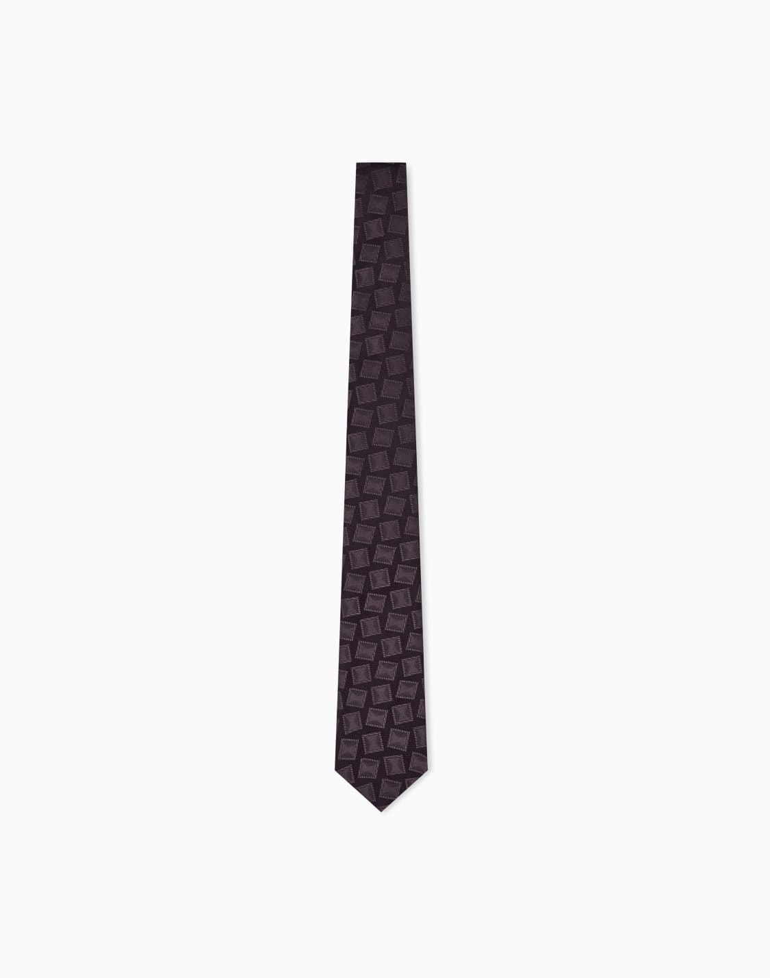 woven-tie-in-silk-brown--giorgio-armani