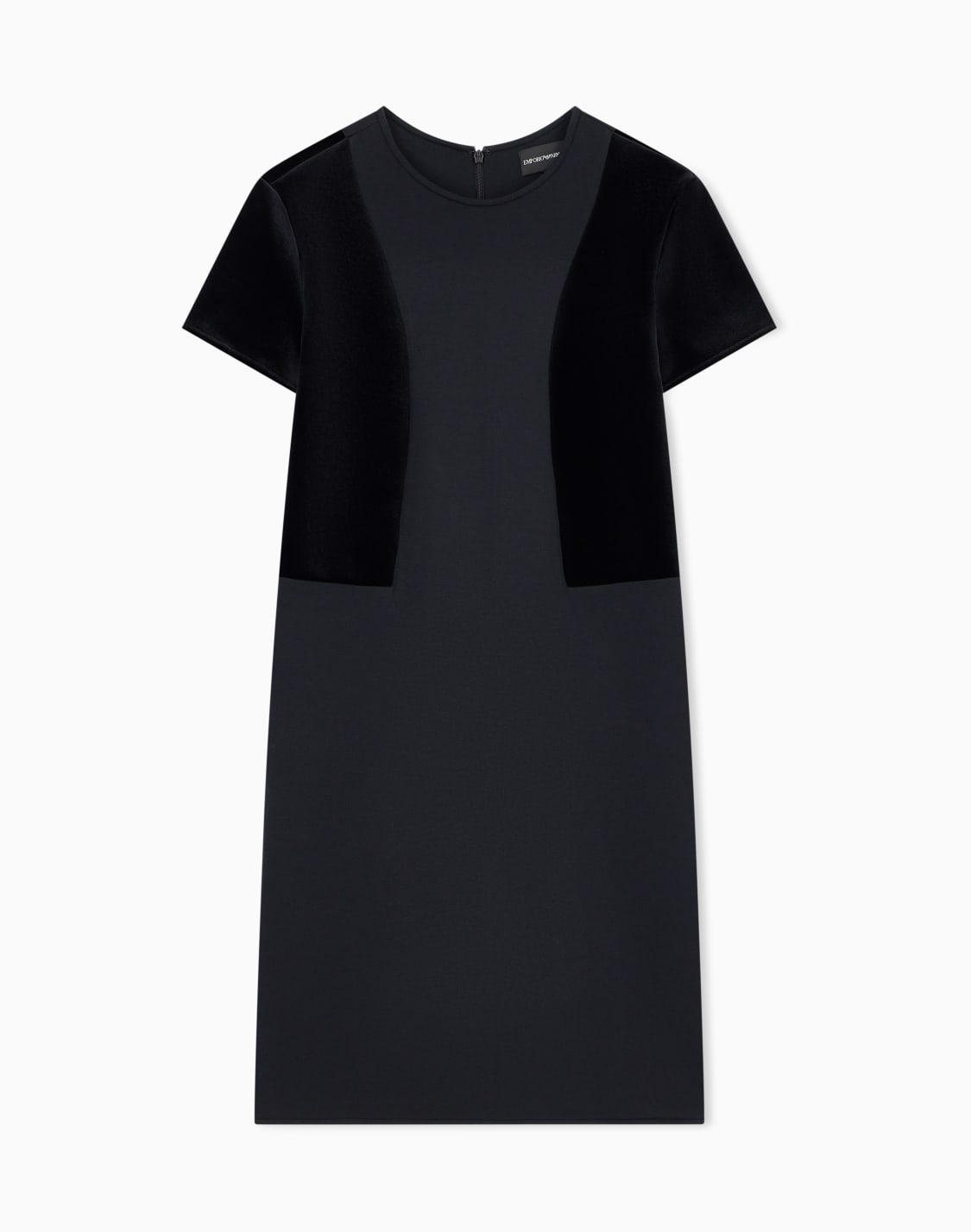 double-jersey-dress-with-chenille-tape-travel-essential-black--emporio-armani