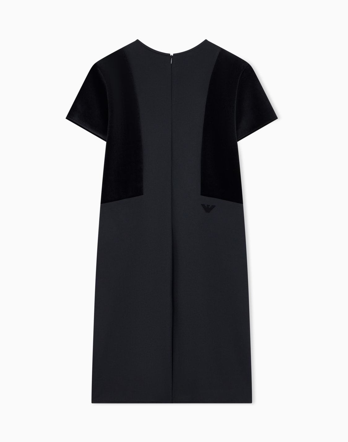 double-jersey-dress-with-chenille-tape-travel-essential-black--emporio-armani