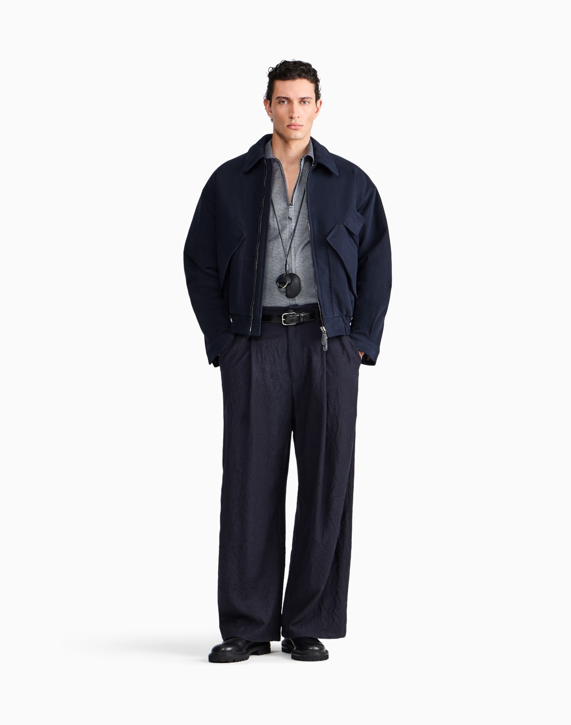 slim-fit-full-zip-shirt-in-micro-jacquard-cotton-patterned--giorgio-armani