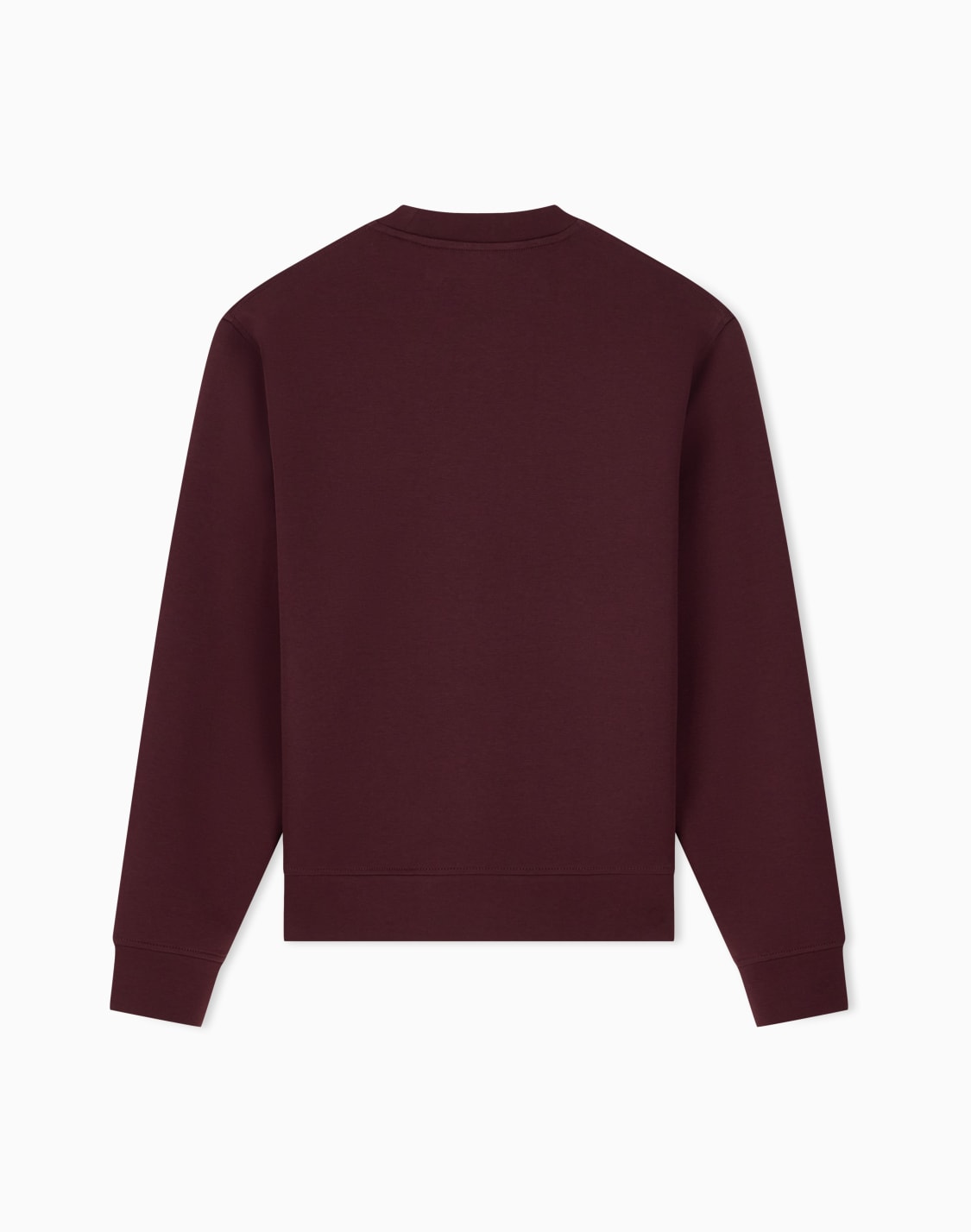 double-jersey-sweatshirt-with-contrasting-logo-burgundy--emporio-armani