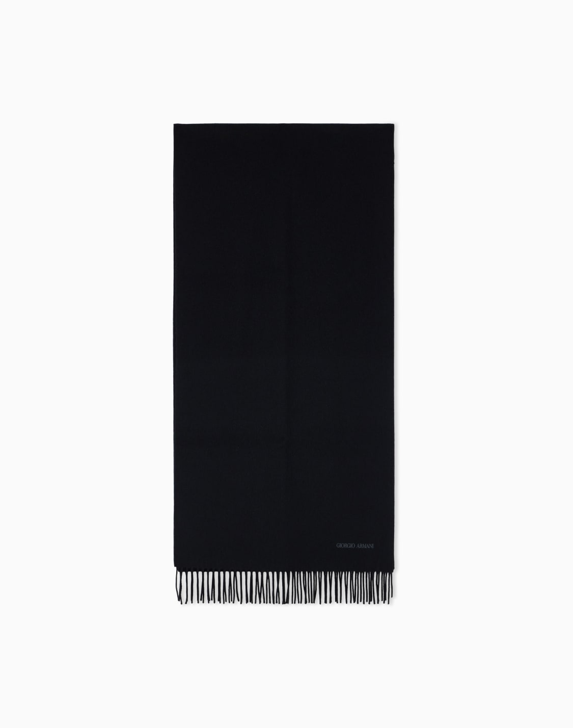 tole-en-laine-douce-avec-franges-aux-extrmits-noir--giorgio-armani