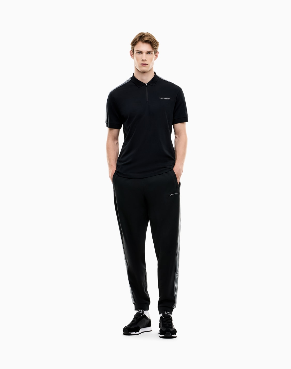 polo-shirt-logo-series-regular-fit-in-cotton-jersey-black--ea7