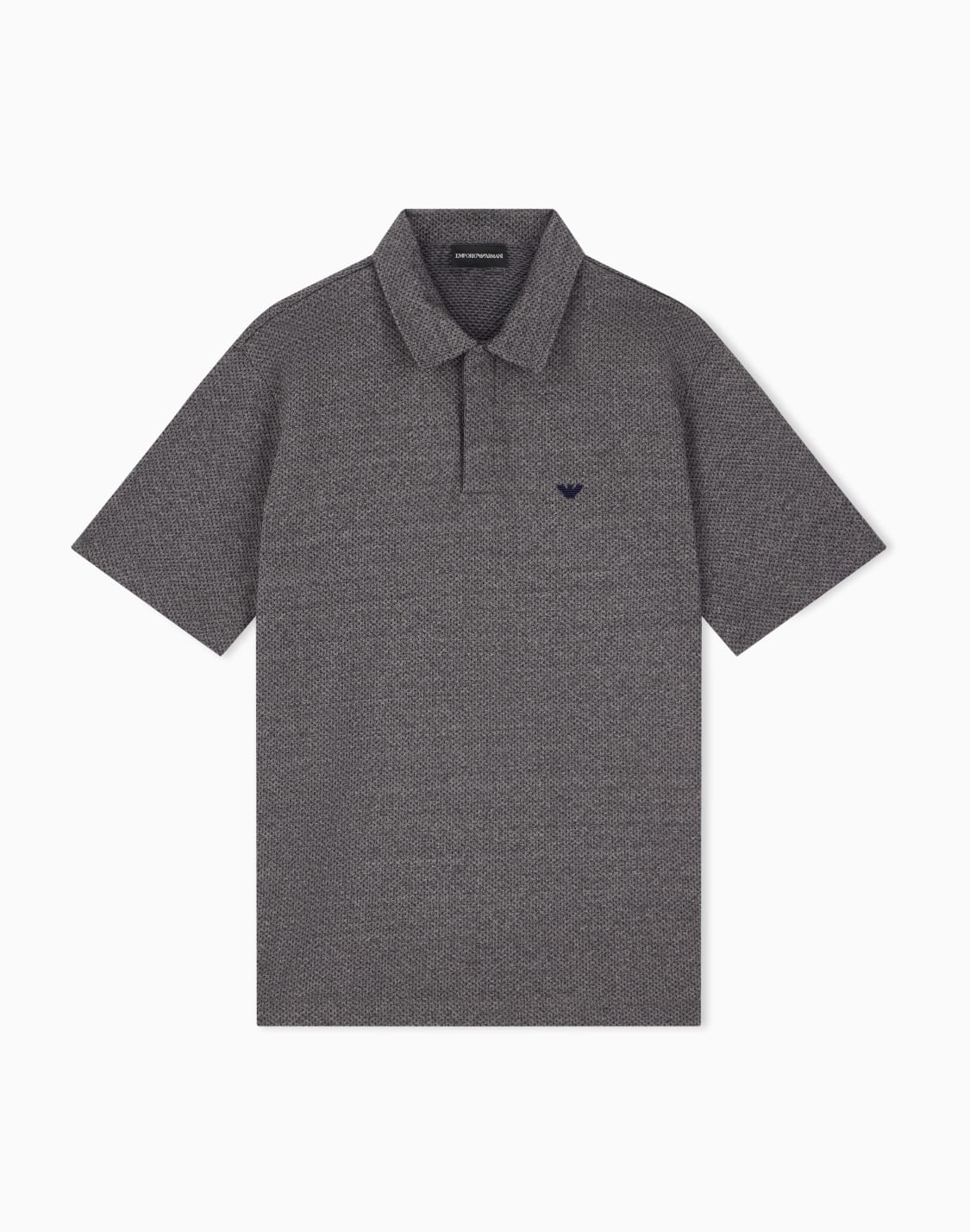 polo-in-moulin-jacquard-jersey-grey--emporio-armani
