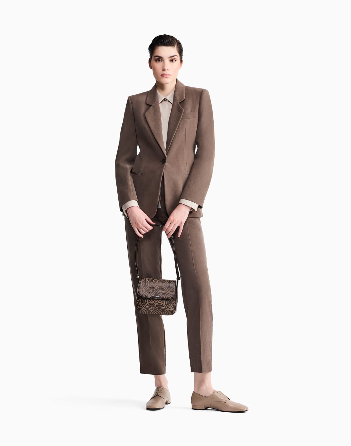 blazer-droit-en-soie-lave-et-laine-vierge-marron--giorgio-armani