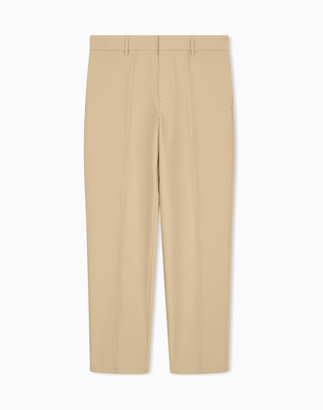 レギュラフィット-シアサッカ-トラウザ-ベジュ--emporio-armani