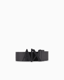 Double-sided leather belt