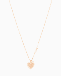Infinite U Ciondolo Aereo In Argento Sterling 925 Con Zirconia: Collana Donna Oro Rosa, 41,5+5,5 Cm