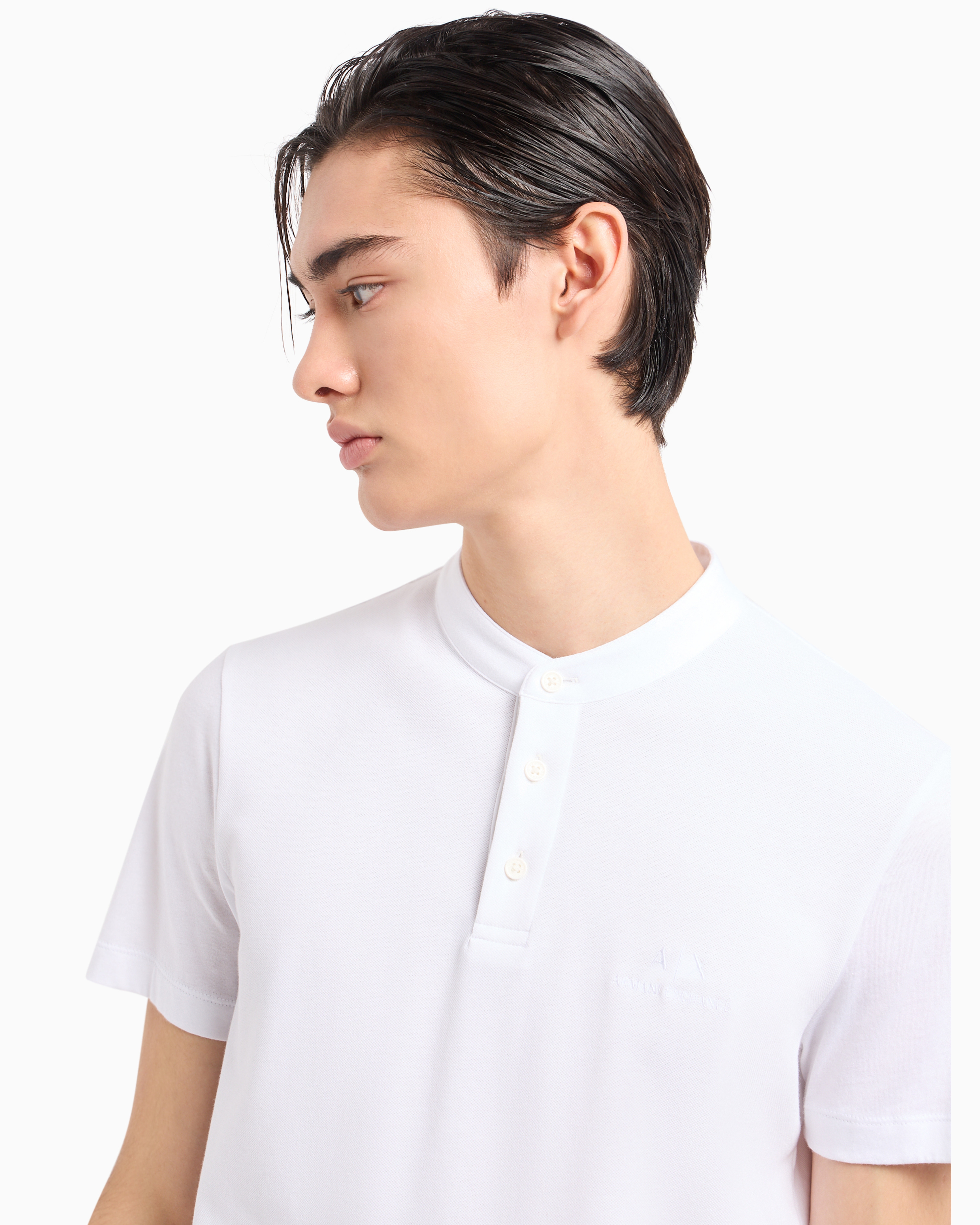 Slim fit polo shirt ASV organic cotton