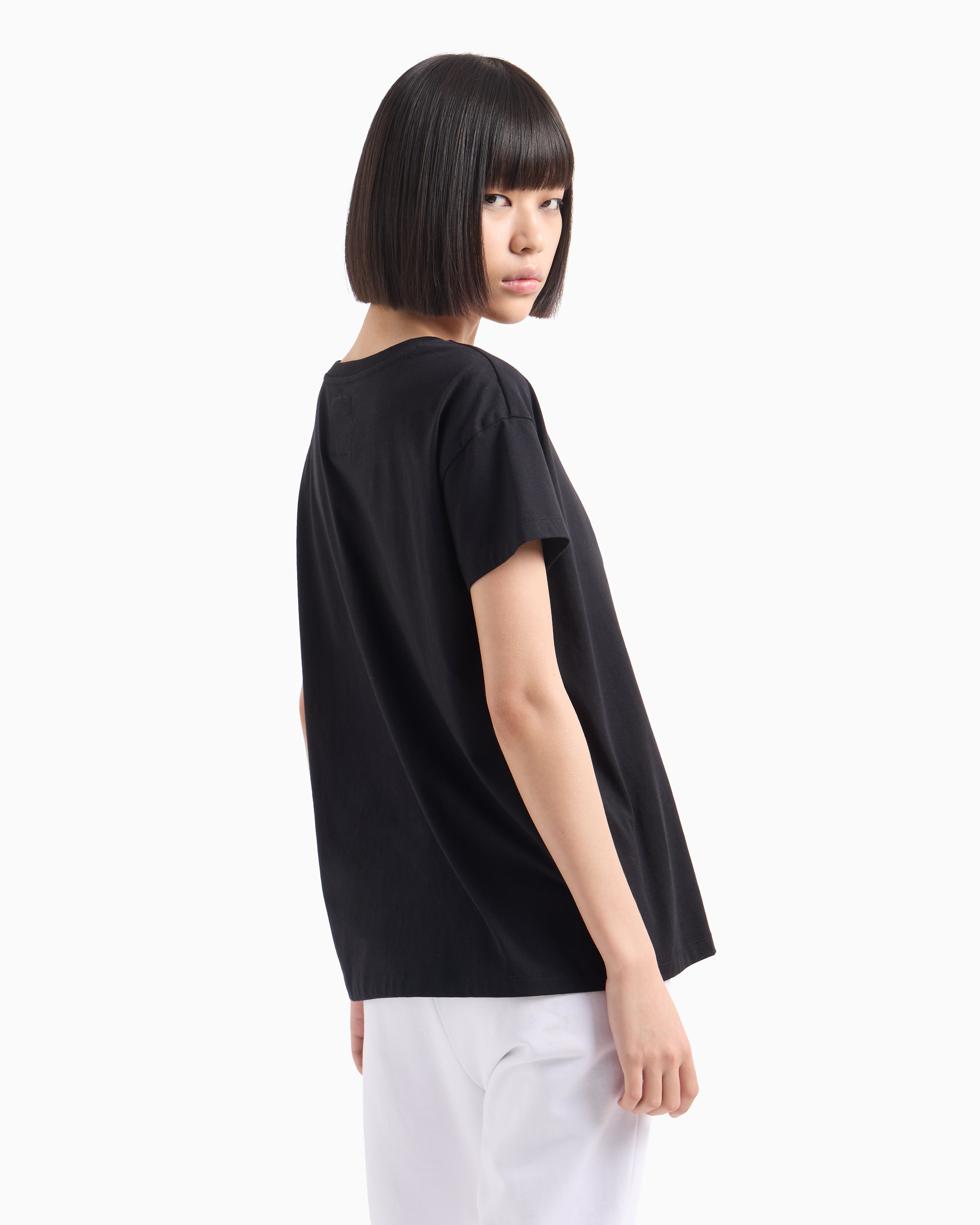 Icon Project over-fit T-shirt with maxi logo