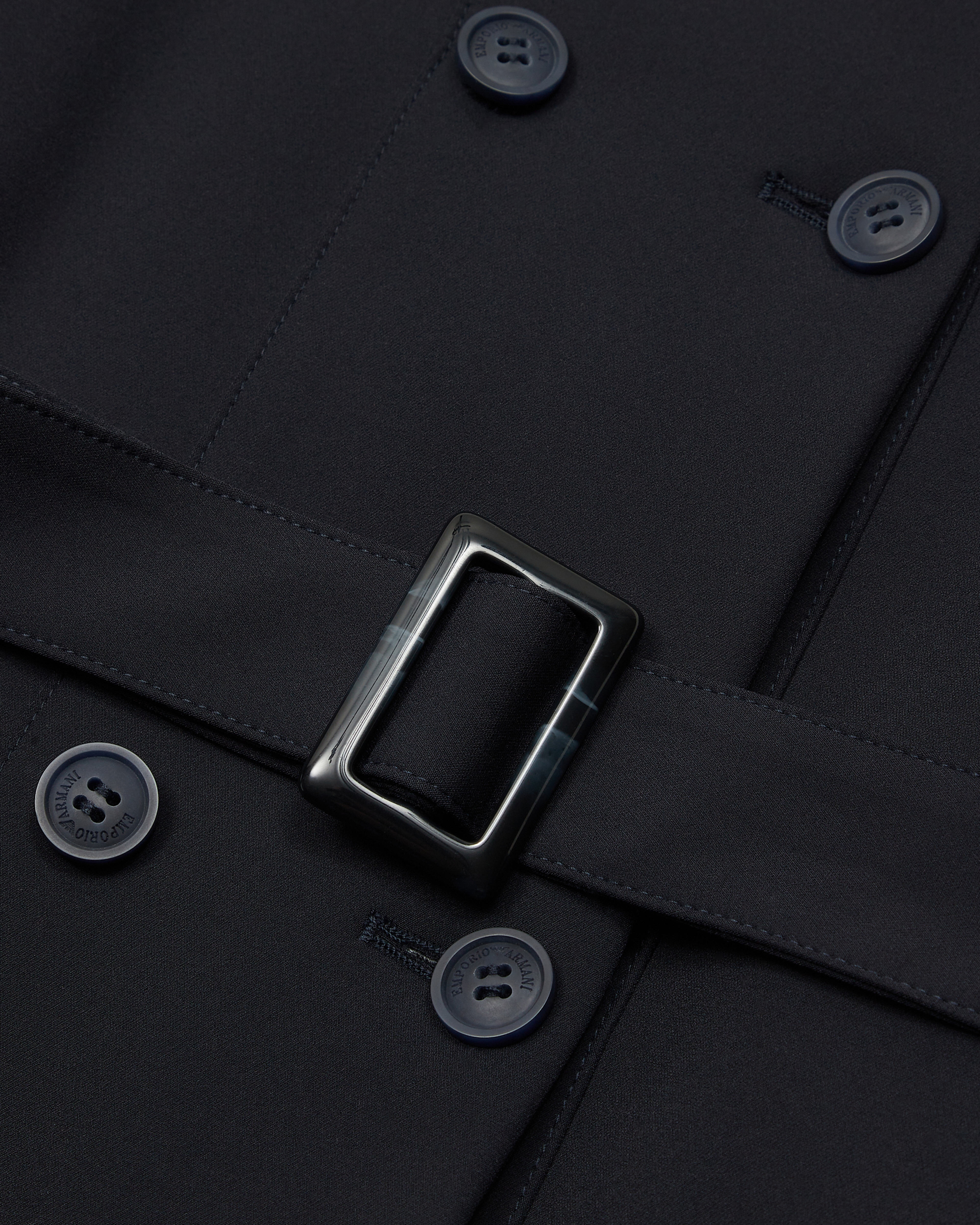 Giorgio Armani ダブルブレストトレンチコート GIORGIO ARMANI made in HONGKONG 中綿 トレンチコートダブル【OT-6817