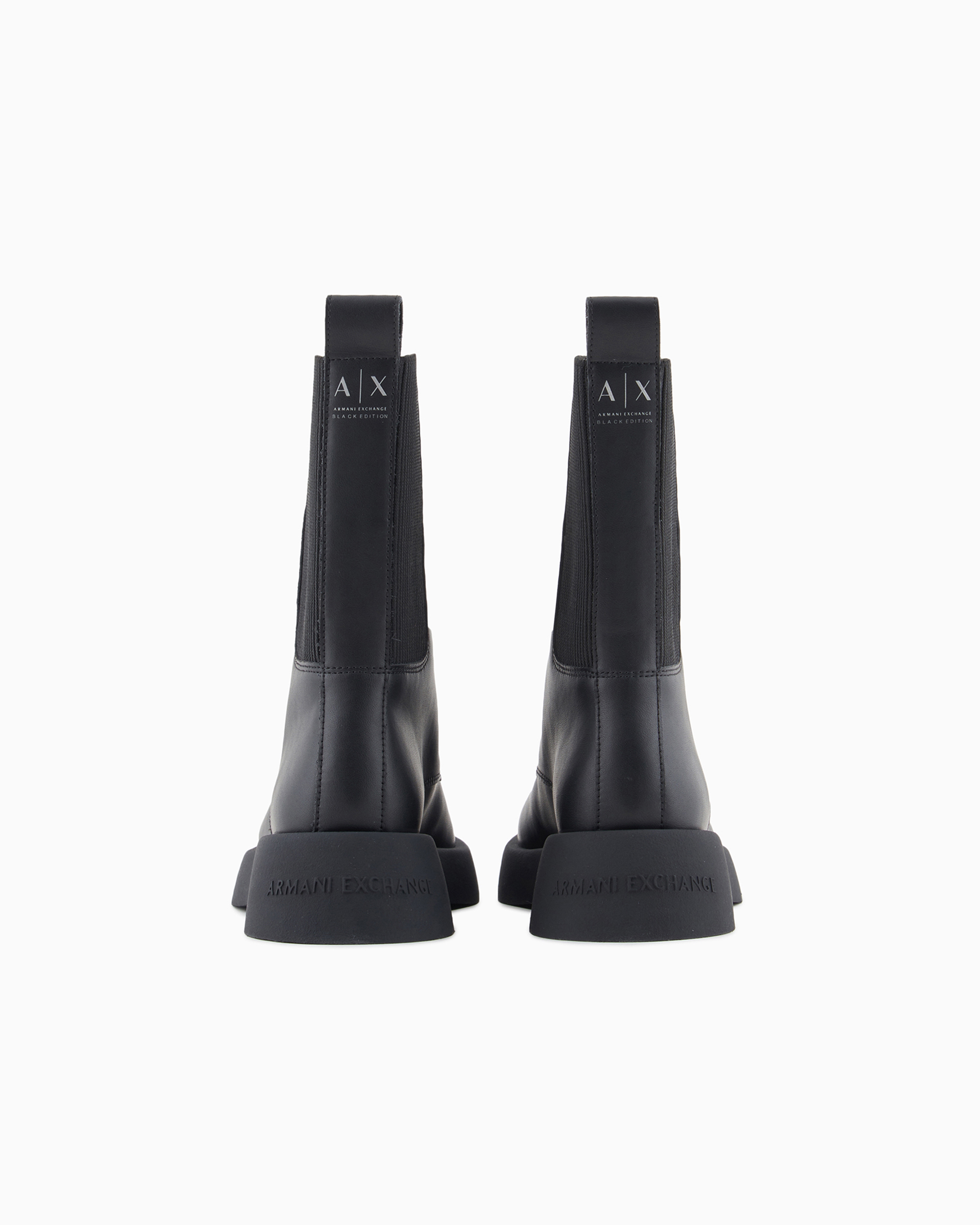 Combat boots with elastic and zip | Armani Exchange