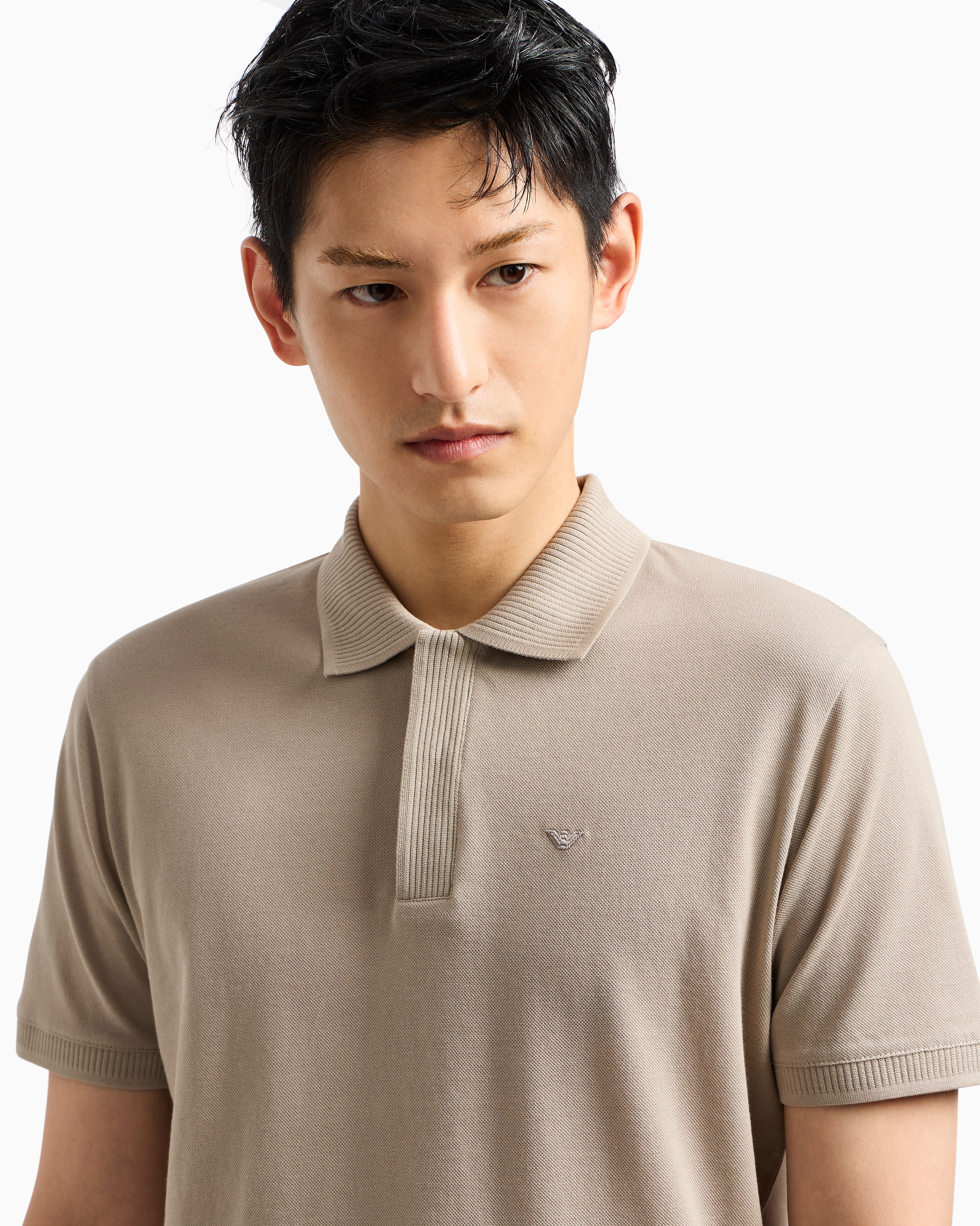 Jersey polo shirt | Emporio Armani