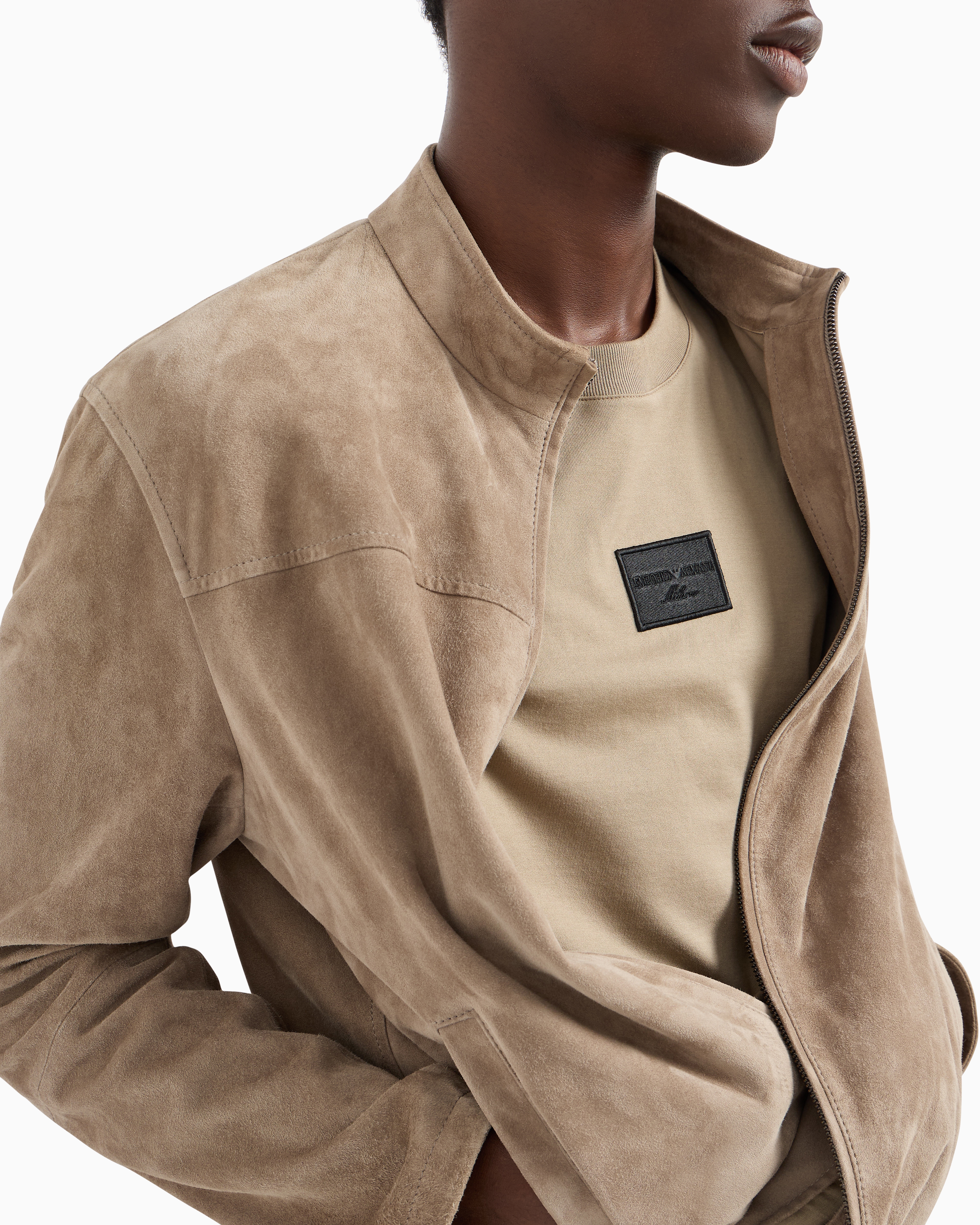 ジャケット・アウター 00s ARMANI Suede Jacket Armani Jeans Suede Biker Jacket (1990s) – VILIS VINTAGE